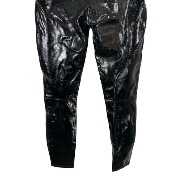 Spanx Faux Patent Leather High Waist Leggings Size Large - Picture 7 of 9